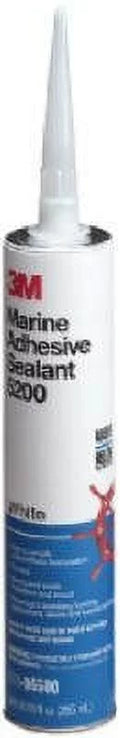 Adhesive Case 5200 Marine Gallon 12 3M Sealant PN06500, 1/10 Cartridge, White, of
