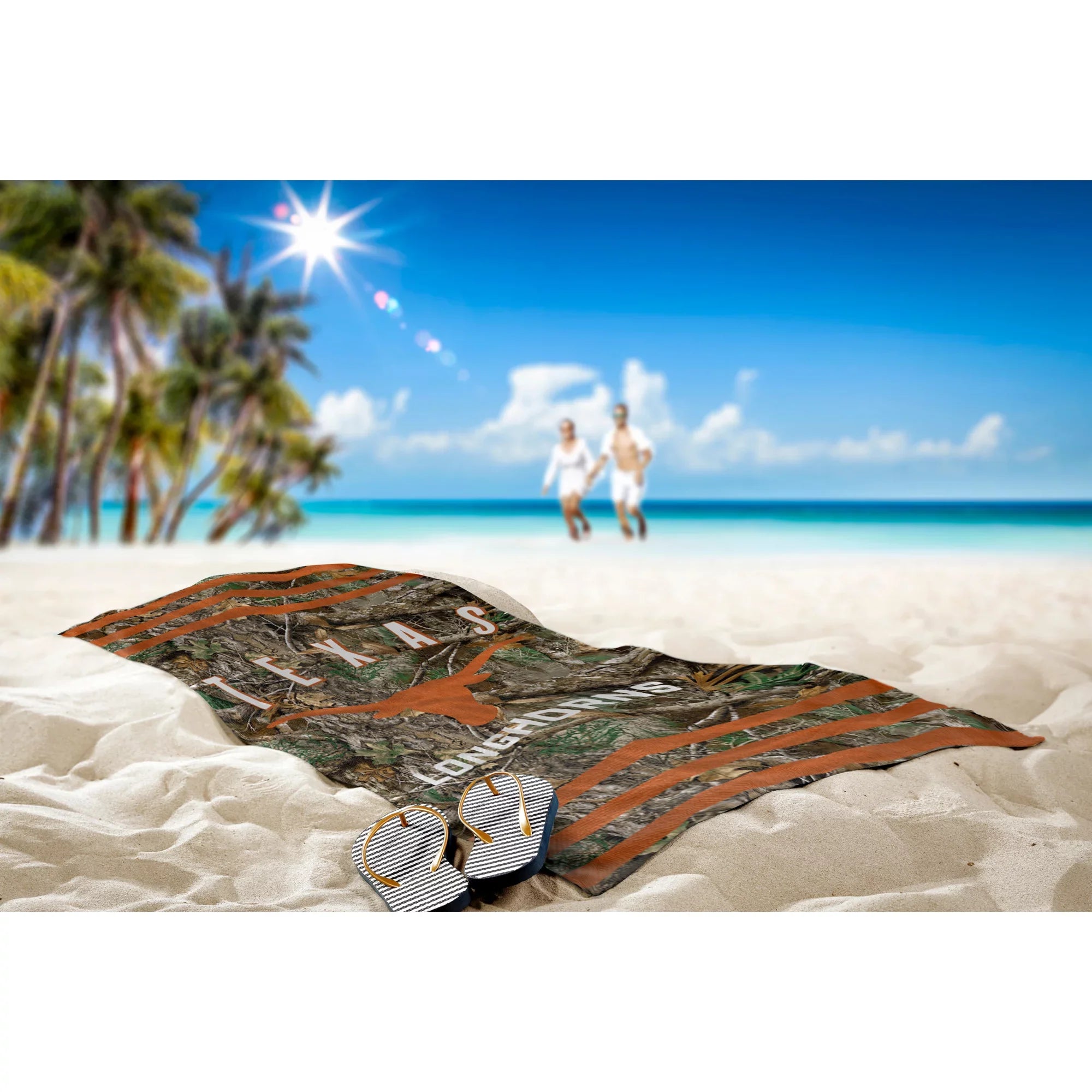 30"x Stripes 60" Group Texas Beach The Towel Northwest Longhorns Three