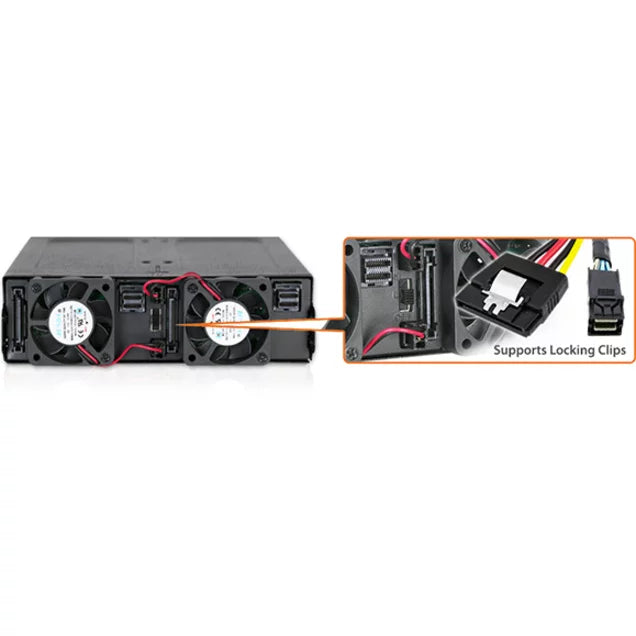 HDD Backplane 1 ICY 8x2.5 Hot x bay MiniSAS 5.25 HD RD in SSD Swap MB998IP-B