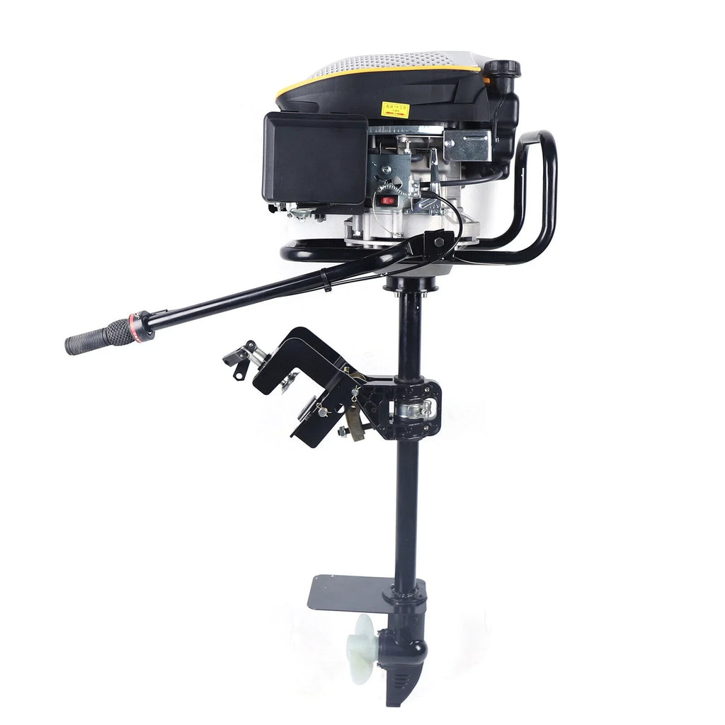 Engine Boat Boat 9 TAS Outboard System Motor Ignition 4 CC Air Cylinder Heavy 225 Stroke Cooling Miumaeov Engine 3600 r/min Single HP Fishing Marine Duty with Engine