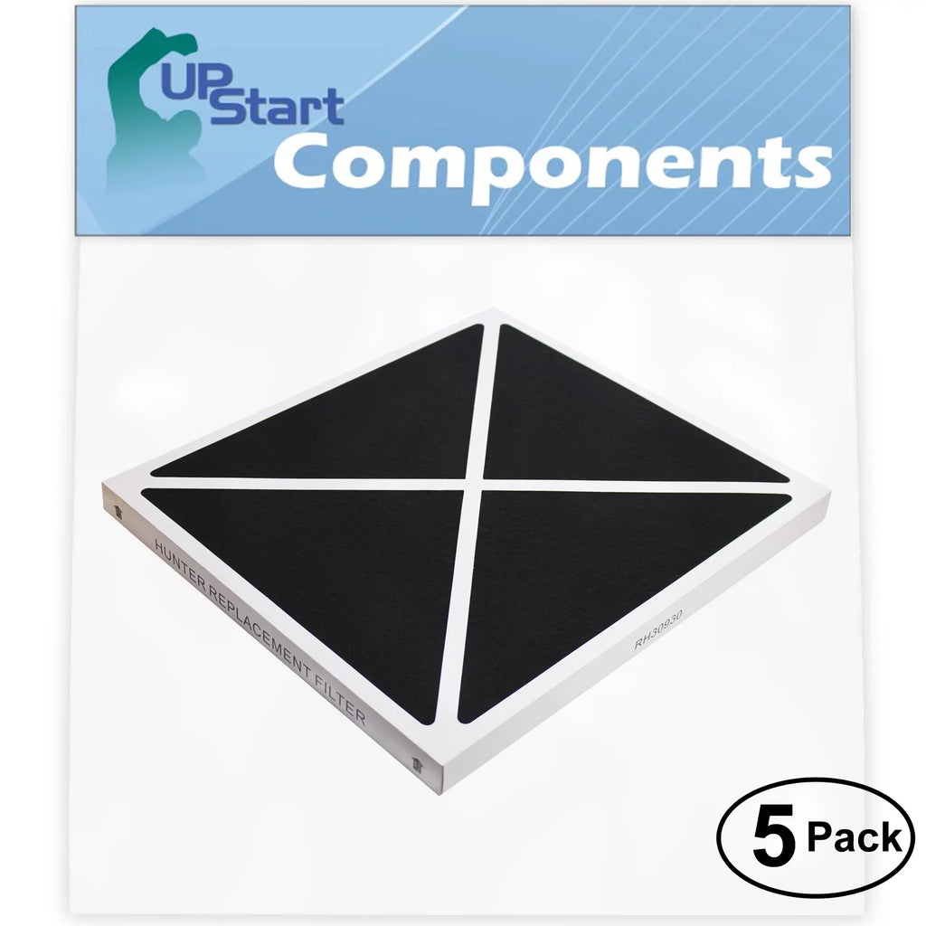 Replacement Air - with Air 5-Pack 30930 Hunter Compatible Purifier 30930 Filter Hunter for Filter
