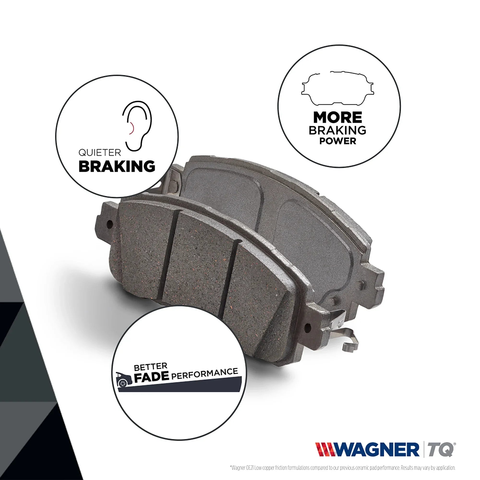 Pad 3.8L, COUPE HYUNDAI Wagner ULTIMATE Ceramic 2011-2015 R-SPEC/3.8 ThermoQuiet GENESIS select: 3.8 HYUNDAI QC1050B COUPE Fits GENESIS Disc Set Brake 2016