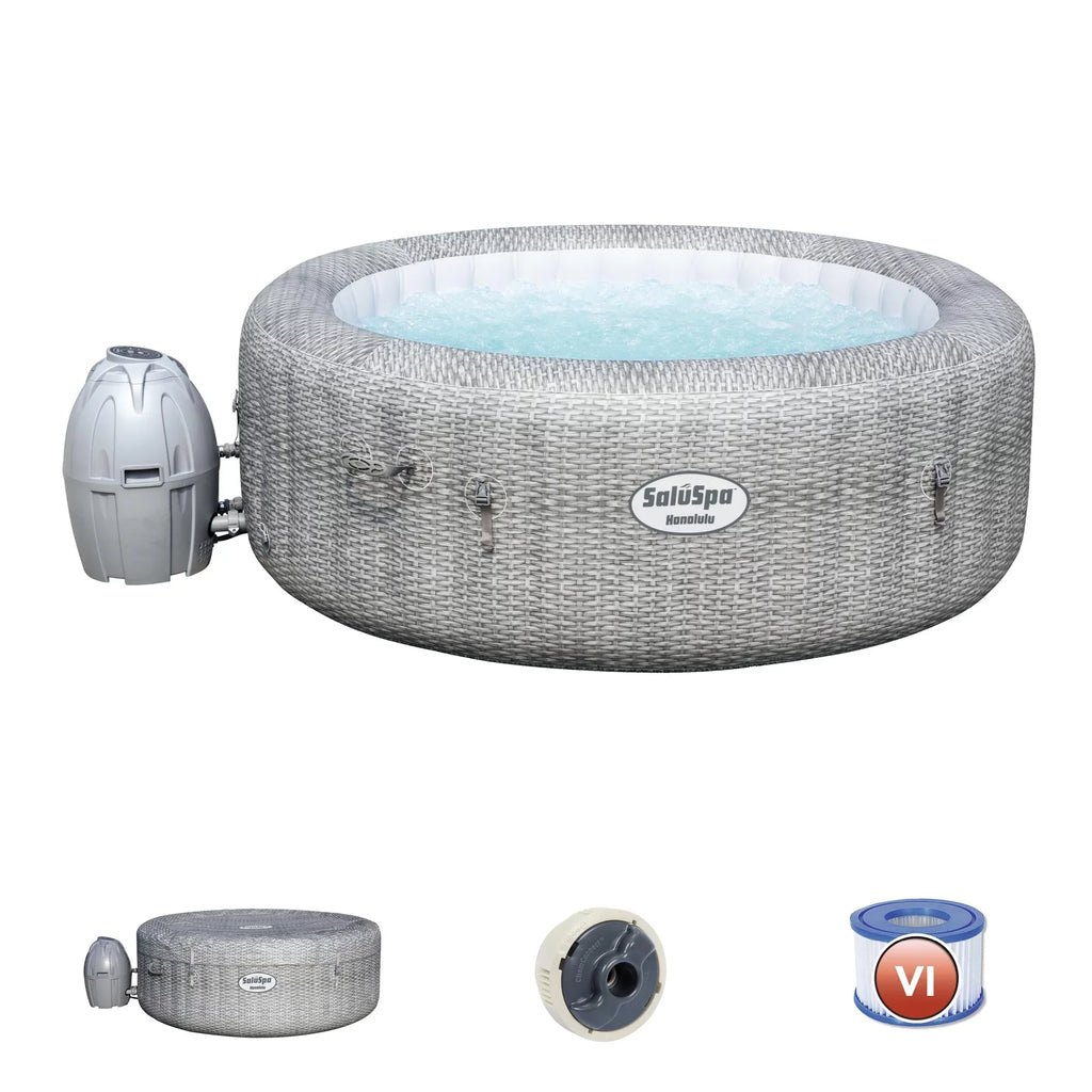 Bestway Seats SaluSpa AirJet PureSpa and Removeable Tub Intex Hot Honolulu