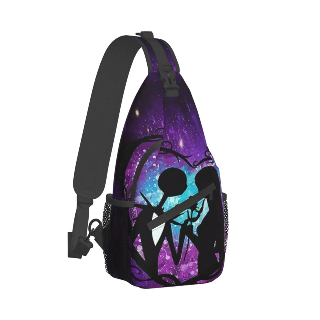 Bags Unisex Men Christmas Crossbody Gifts Before The Backpack Chest Daypack Bag Hiking Nightmare Women For Shoulder Travel Sling