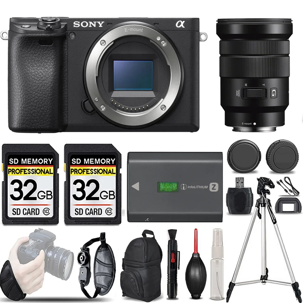 Mirrorless G -LOADED Lens f/4 a6400 KIT Camera +18-105mm OSS