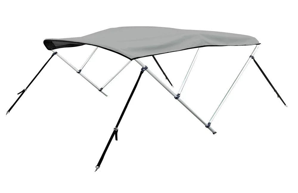 W Cover Bow X H Boat Bimini 67"-72" 36" Gray Top 6' Long 3