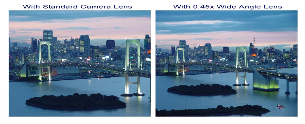 Wide Finish 0.45x Type. (Modification Angle (HD) Magnetic JVC Chrome GC-FM1VUS design) Macro W/ Lens PICSIO