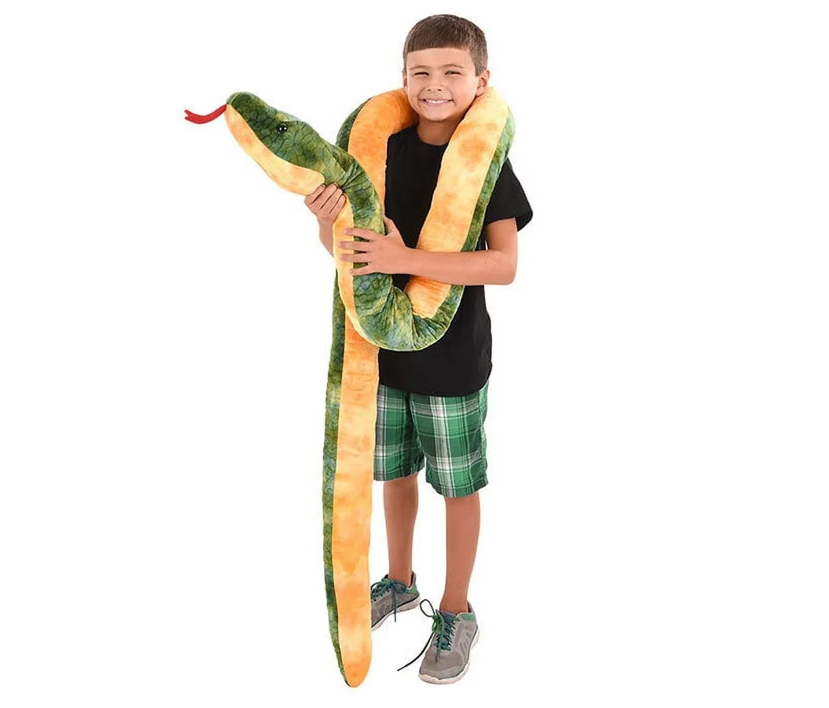 Giant Inch Long Island 100 Novelty Anaconda Plush Rhode Snake Toy
