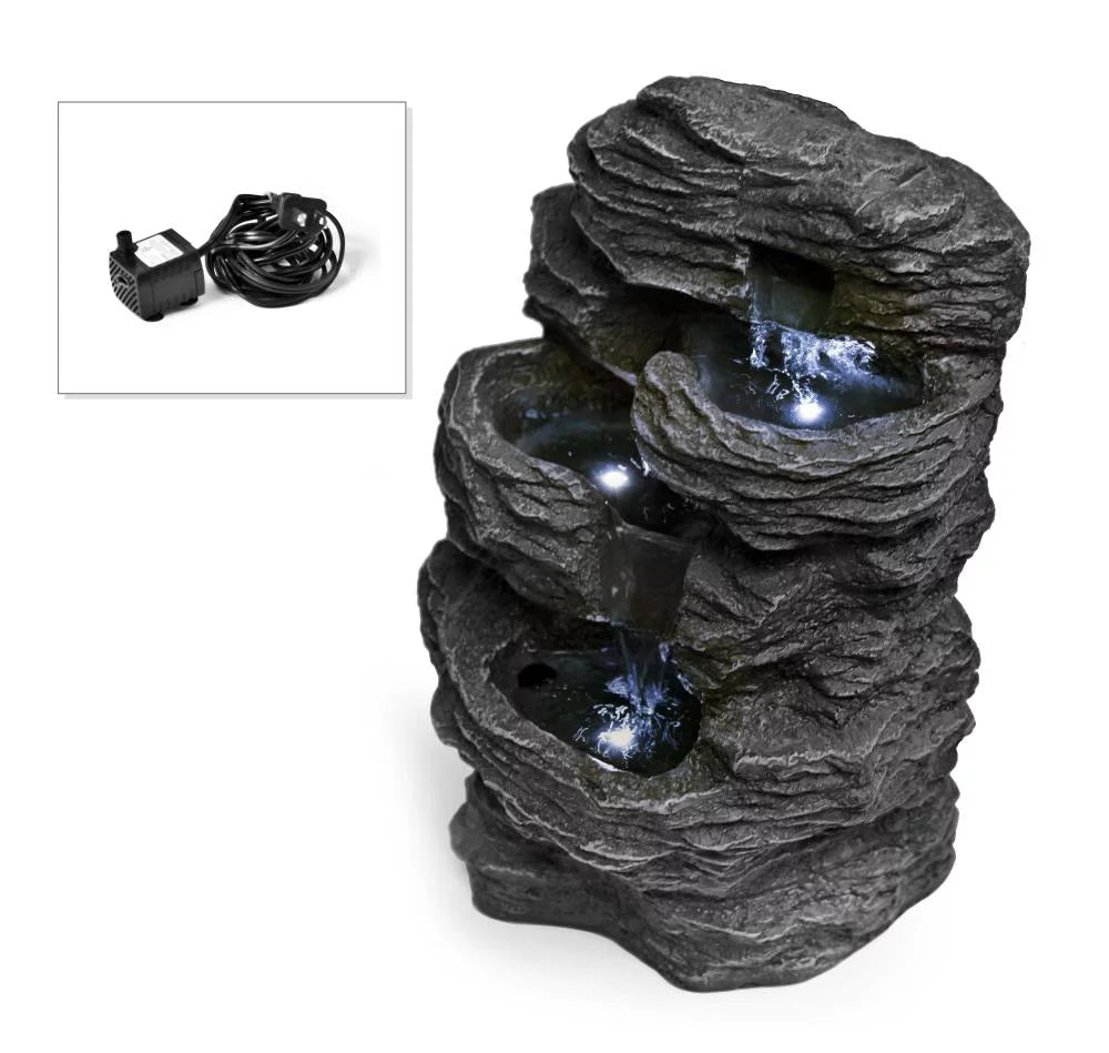 Serene Fountain Decoration liquid Life - Feature - Relaxing SLTWF15LED liquid Tabletop