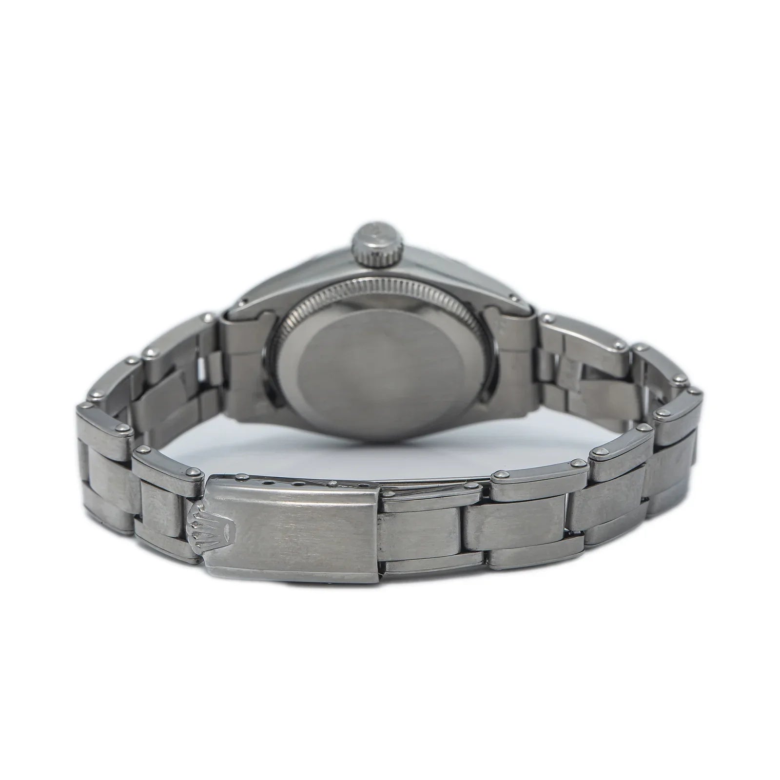 6618 Ladies Stainless Automatic Silver Oyster 24mm Dial Watch Perpetual