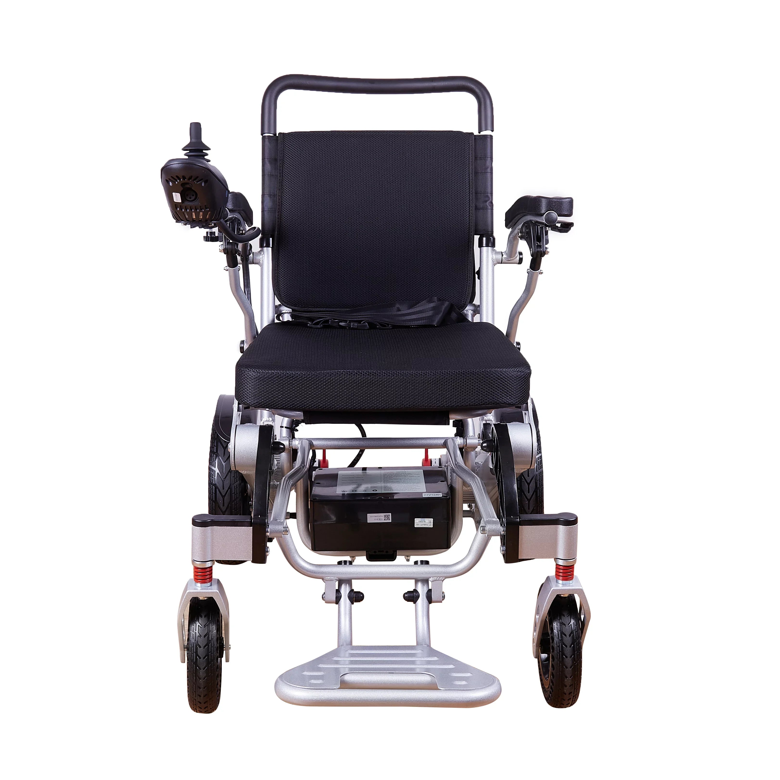 '- - Wheelchairs Mobility - Foldable - 20 SILVER Electric Lightweight Power 360lbs miles and Exclusive 500W Alton