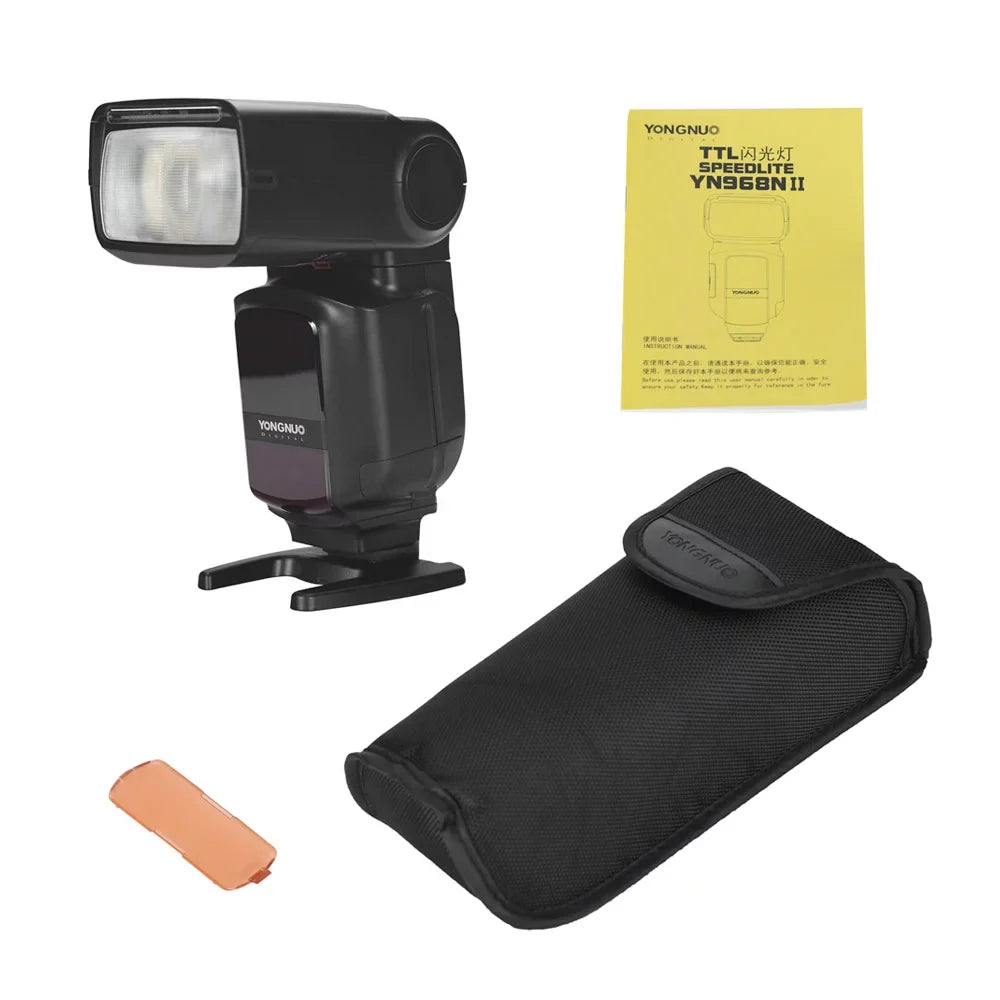 YN622N 1/8000s 5600K Light, Wireless Wireless Speedlite YN968N Built-in II DSLR with Flash System Cameras Nikon YONGNUO LED Compatible with and TTL HSS, YN560