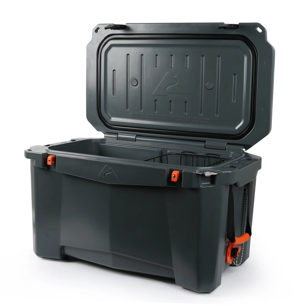 Trail Cooler, 52 Ozark Hard Gray Performance Chest High Sided Quart