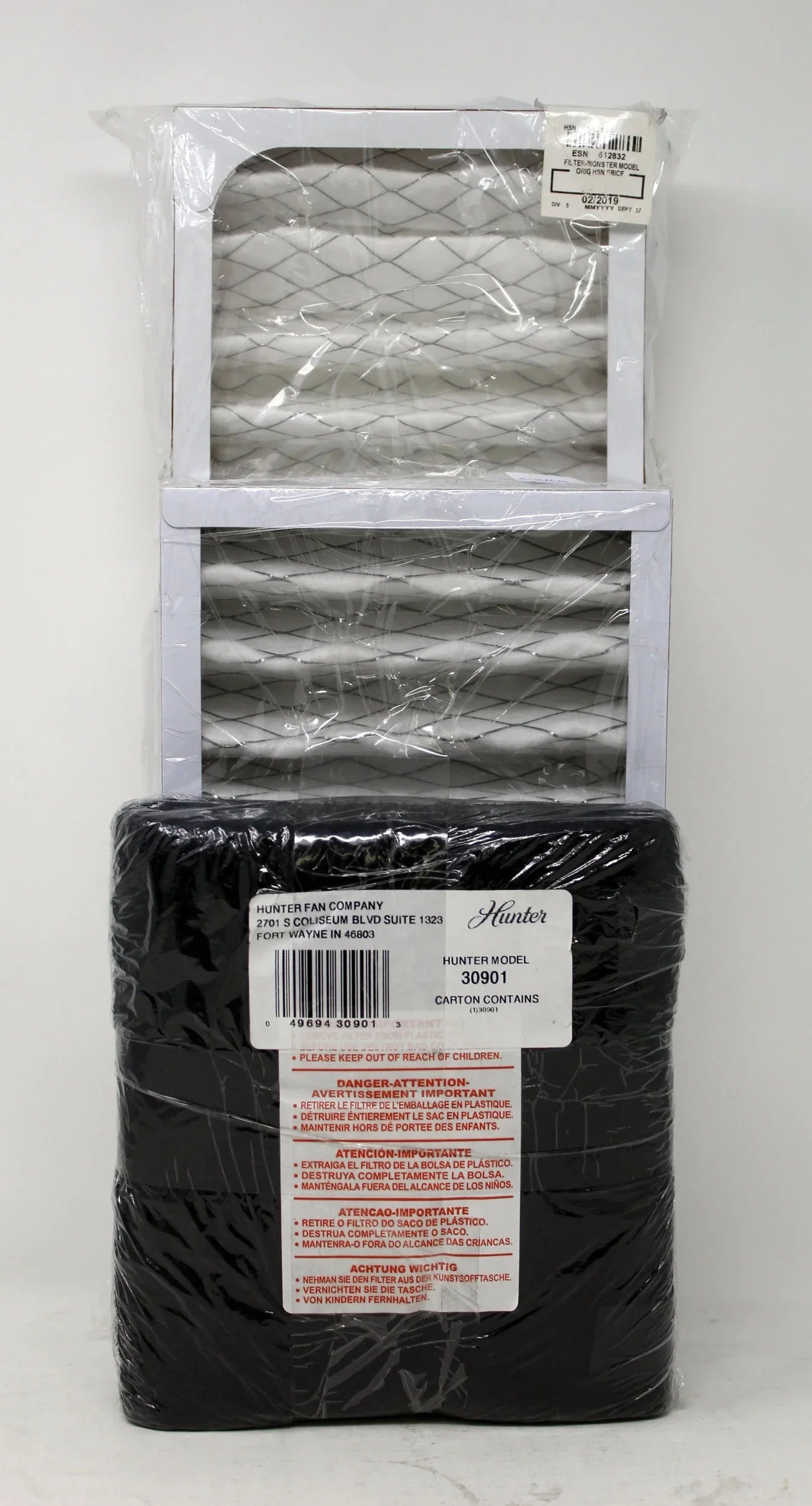 30976 Monster Purifier Filter Hunter Replacement Model Pack Air HEPA