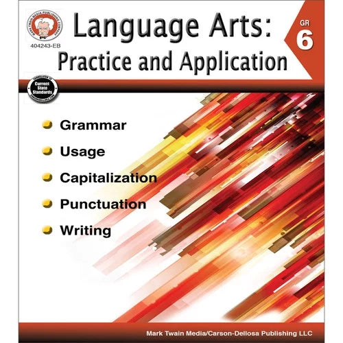 Book Resource Grade Arts: Practice Language Application Paperback 6 and