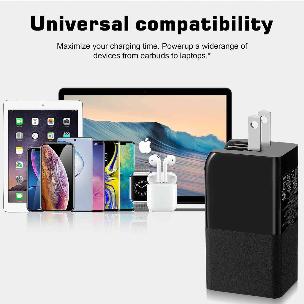 Doogee 65W Charging Pro/S58 MacBook, Galaxy, Ports Compatible with UrbanX Dual 3 Plus/S96 Charger Pixel, Fast USB Steam Pro/S59, USB-C iPhone, S86/S88 Deck with High-Speed Travel &