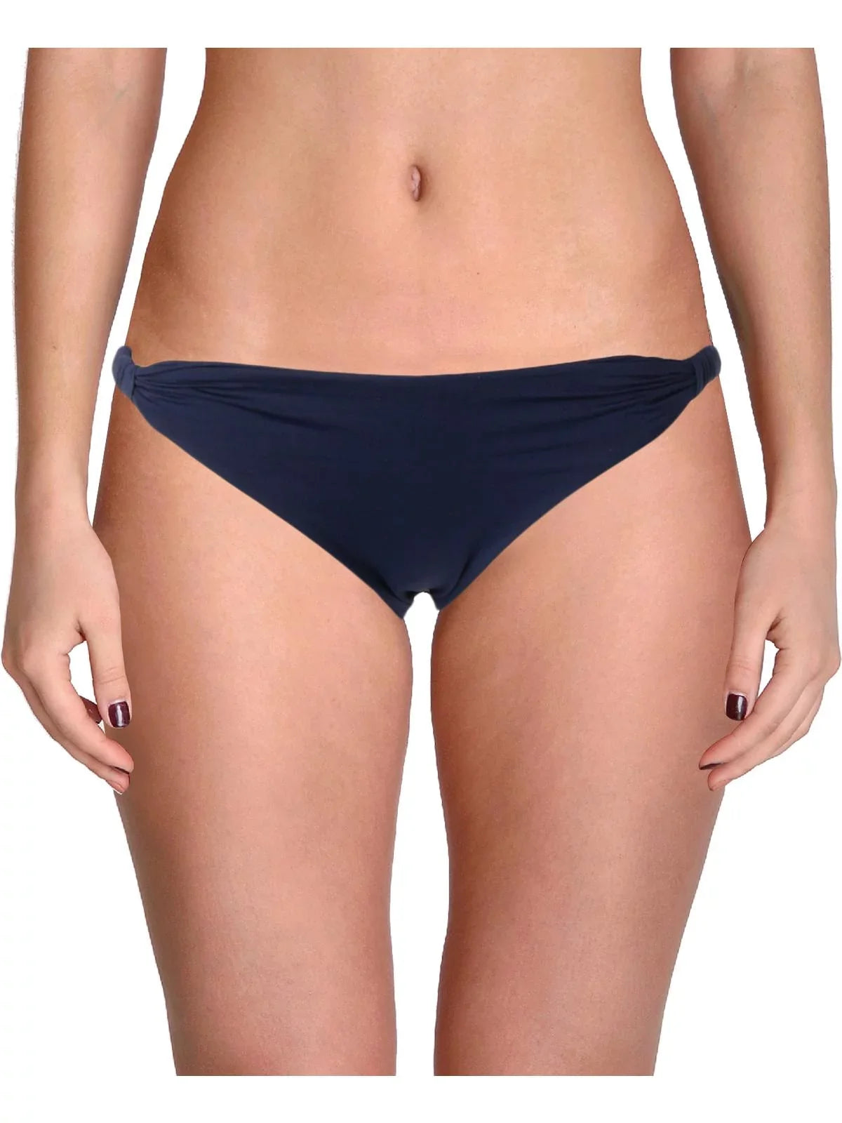 Separates L Bottom Bikini Sundrop M Navy Womens Swim Space Hipster