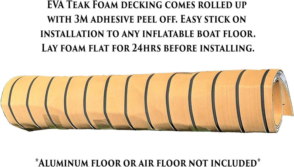 Air To Decking Of Foam Decking Or ) -Designed Dinghy Roll Aluminum Fit Floor Floor Teak (Foam Roll