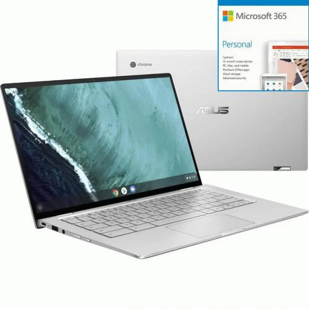 Chrom Flip 365 Chromebook C434 Asus 14" Touchscreen + C434TA-DSM4T Bundle