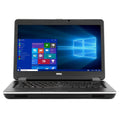 Bit, 64 LATITUDE GHz 512GB DDR3 Professional Screen Windows RAM, E6440 14" 2.60 10 4, Latitude Laptop Gen Dual Drive, 16GB Hard Computer, SSD Core i5