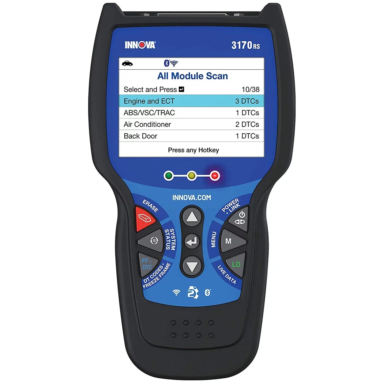 3170RS Reader Scanner Vehicle Diagnostic FixAssist INNOVA Code Bluetooth