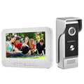 Wired AMOCAM Phone Monitor Night for Intercom Monitoring, Kit, 7 Intercom, Vision Door Video Camera Home Surveillance Video Video Door IR Doorbell Support Intercom Dual-Way Inches System, Unlock,