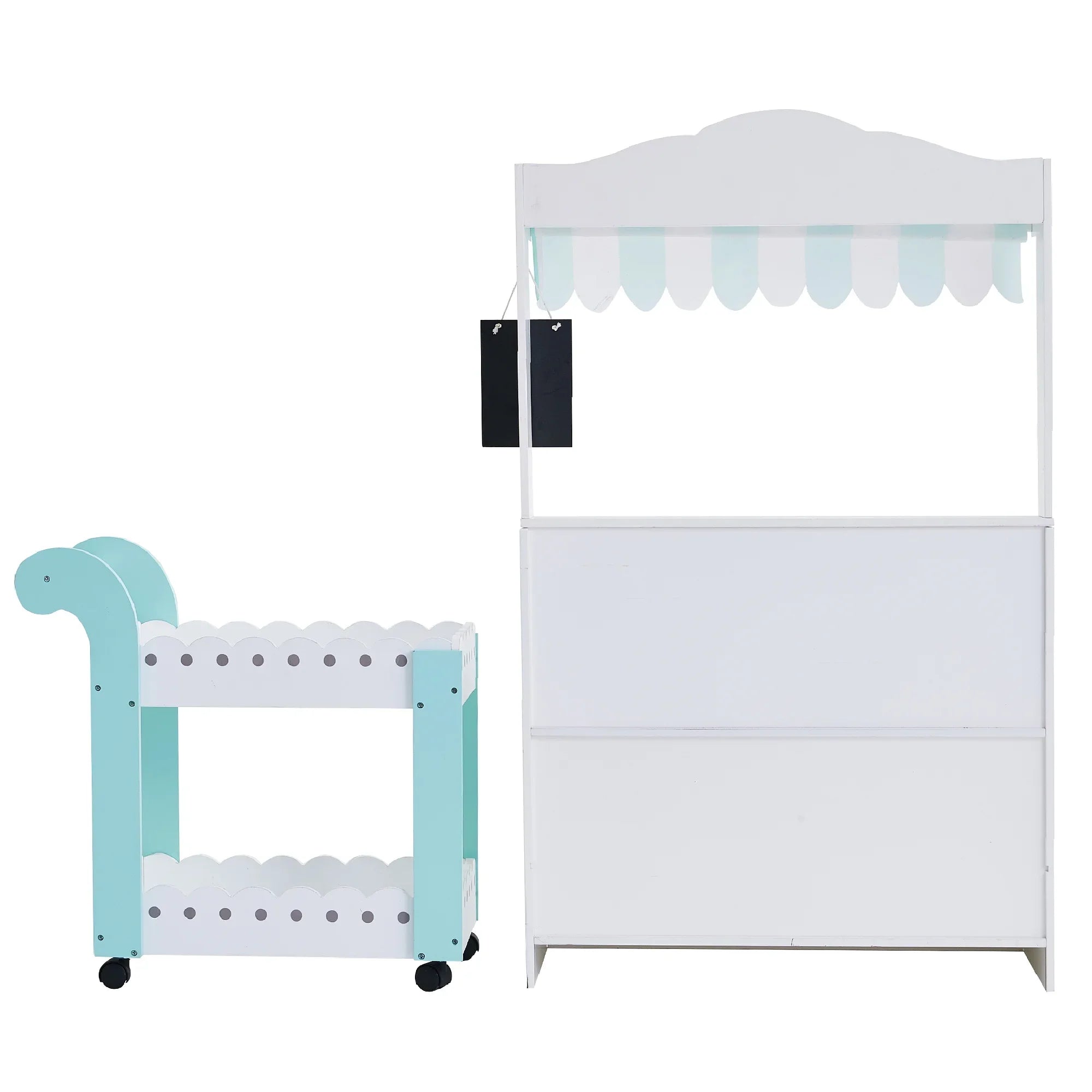Play Teamson Set My Bakery Wooden and Kids Cart Shop Dream Pastry