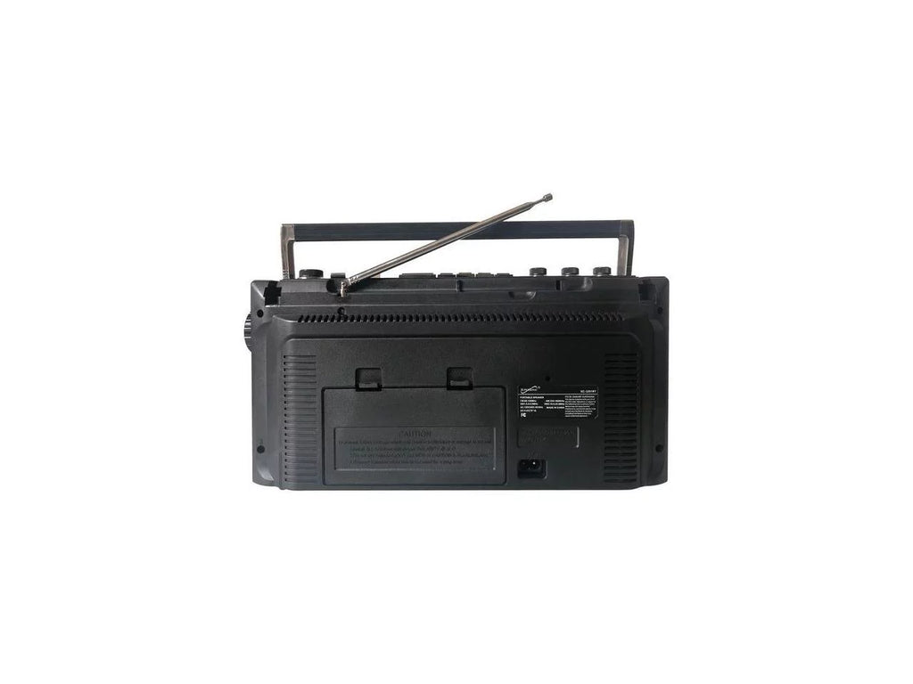 Black, SC-3201BT-BK Radio, Supersonic AM/FM Portable