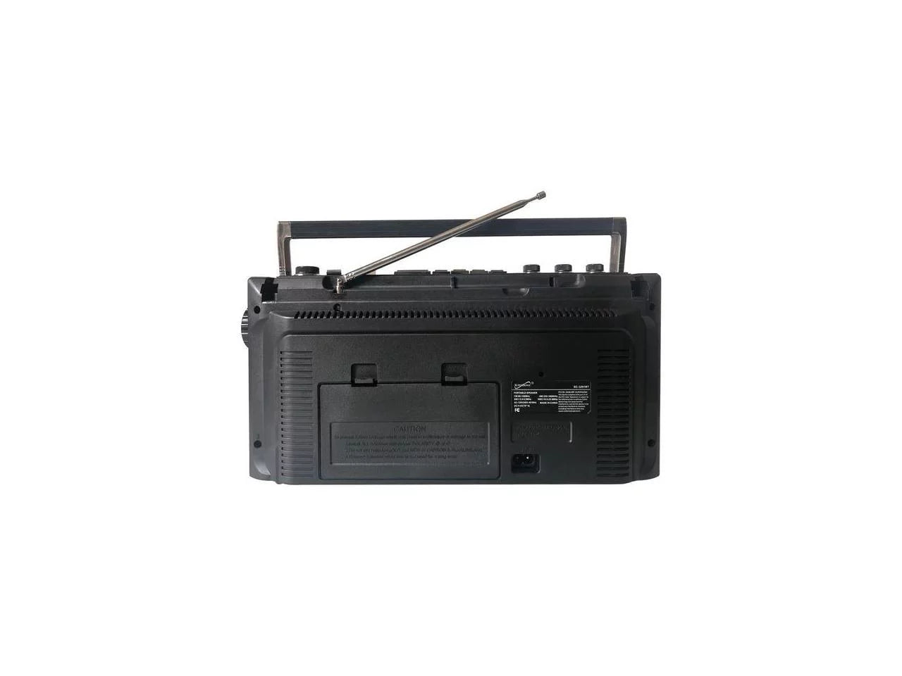 Black, SC-3201BT-BK Radio, Supersonic AM/FM Portable