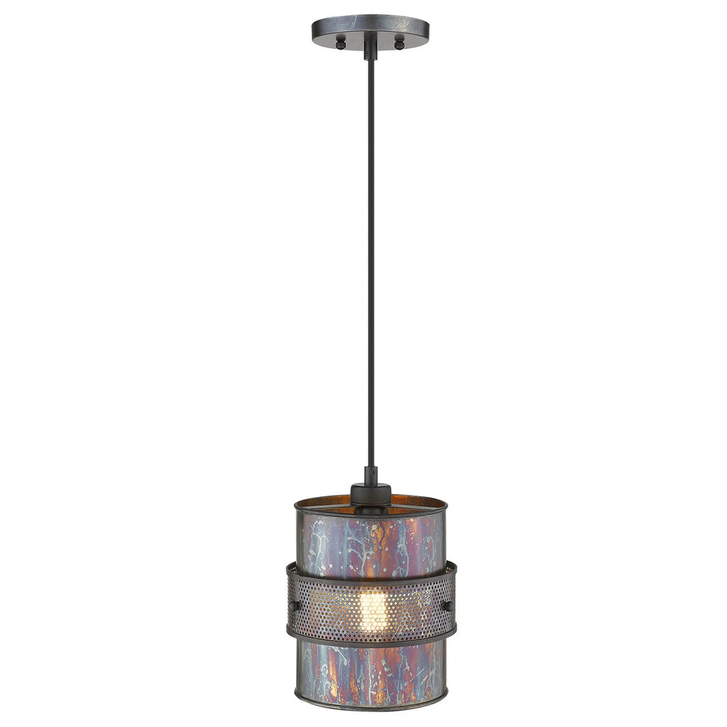 Patina 398260 Bronze x HomeRoots x 8 10.75 in. 8 Pendant Ryker 1-Light