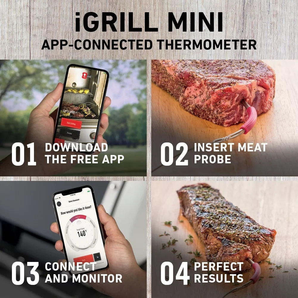 iGrill Thermometer Weber Mini App-Connected
