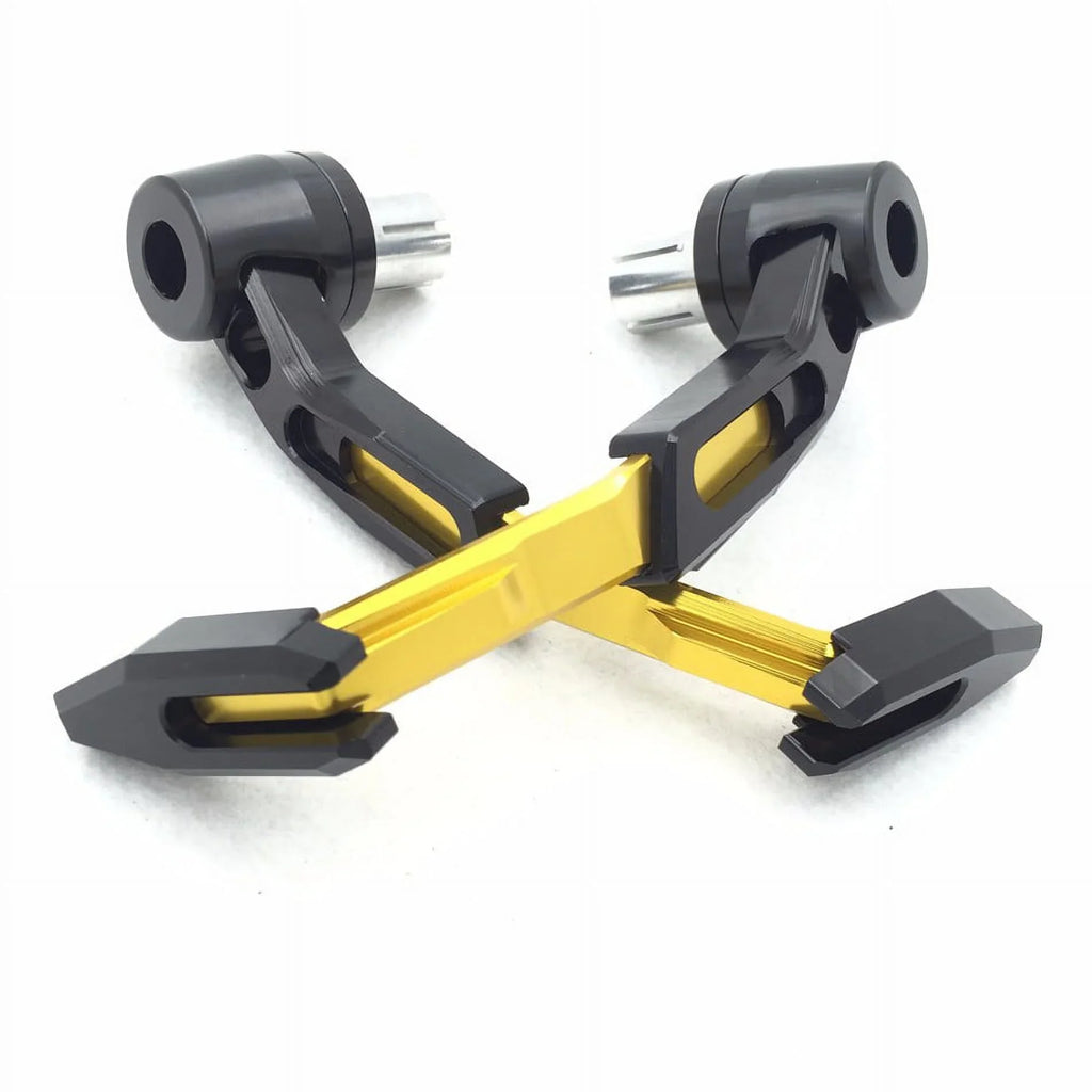 Aprilia Clutch Pro Angel Proguard Adjustable For GSX Length Protector GSXR 22mm Protect Climber Gold Black Ninja Hayabusa Suzuki Brake RM Total Motorcycle DR Kawasaki CNC HTT-MOTOR Guard Lever