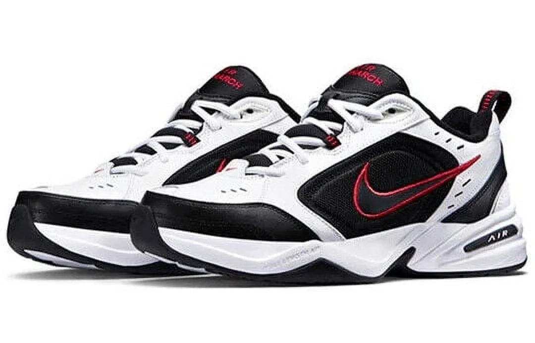 SNEAKER AIR WHITE/BLACK SHOES NEW RUNNING MEN MONARCH dimension 7 LACE-UP LO IV