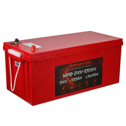 24V Battery 100Ah Lithium Battery Marine Motor Trolling -