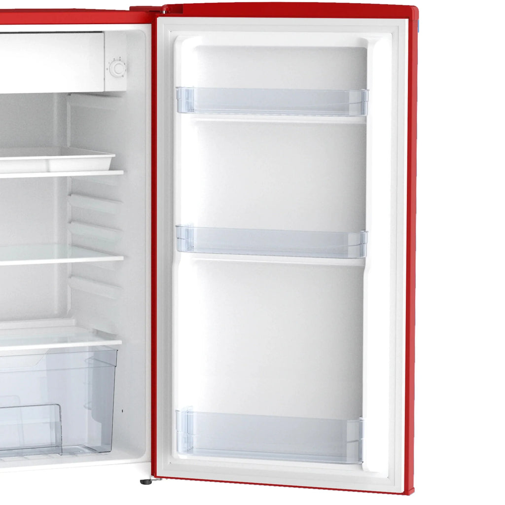 Seafoam Avanti Series 3.1 Retro Refrigerator, ft., Compact cu. Green Mini-Fridge, in (RMRS31X7G-IS)