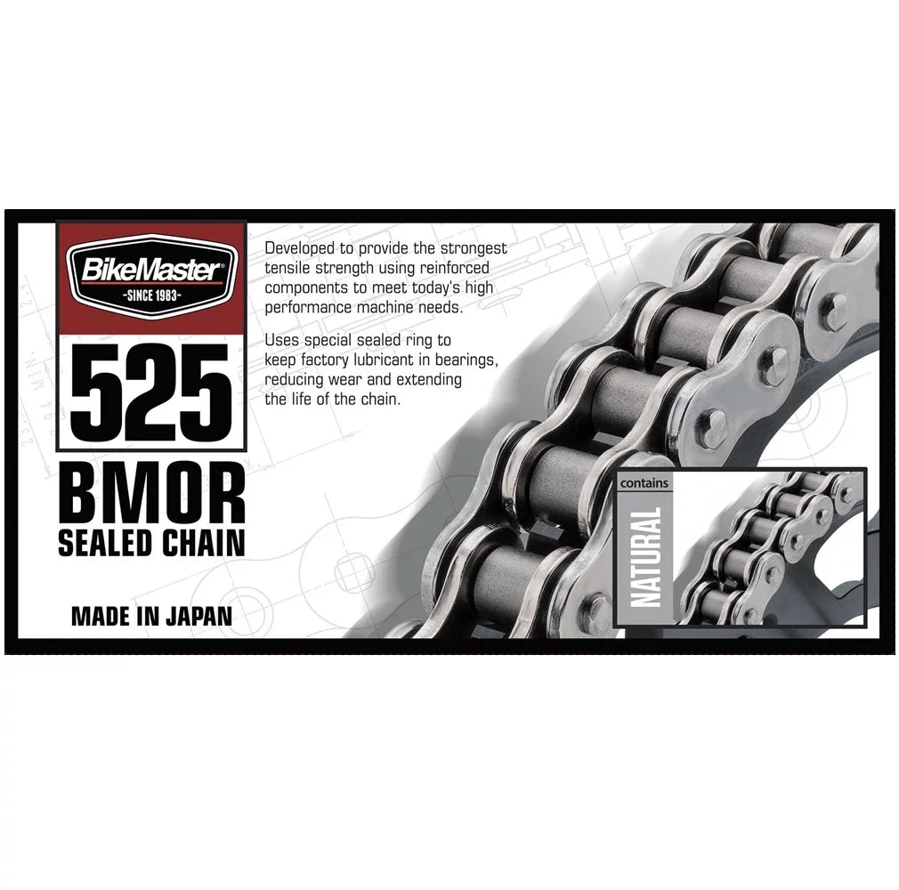 BIKEMASTER Street F800 Kit Front & with Sprocket 2008-2013 Rear Wax, JT MAXIMA BMOR for Chain Natural 525 GS Sealed