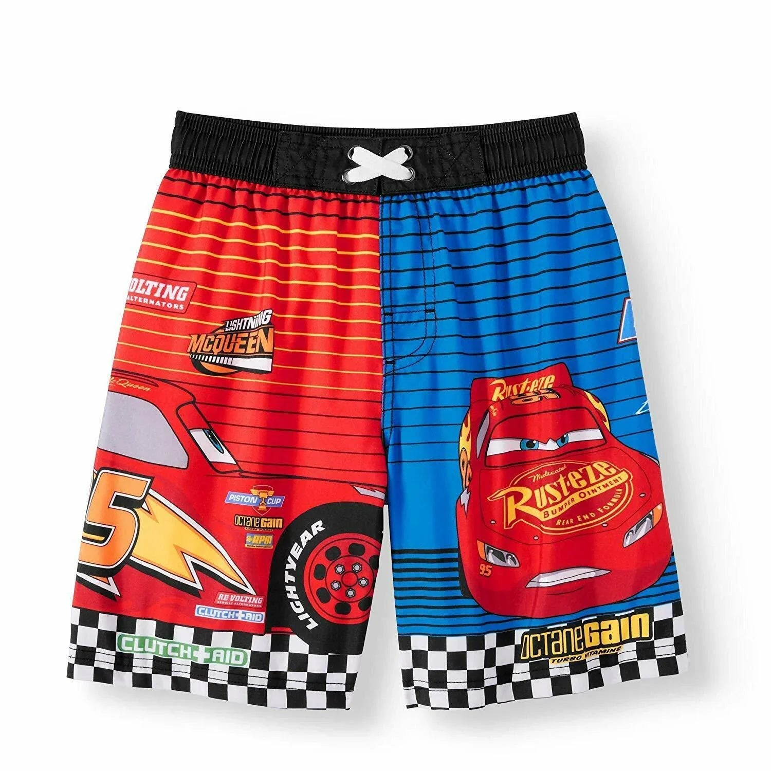 Trunks 6/7 Boy Shorts McQueen Lightning Cars dimension Swim Disney
