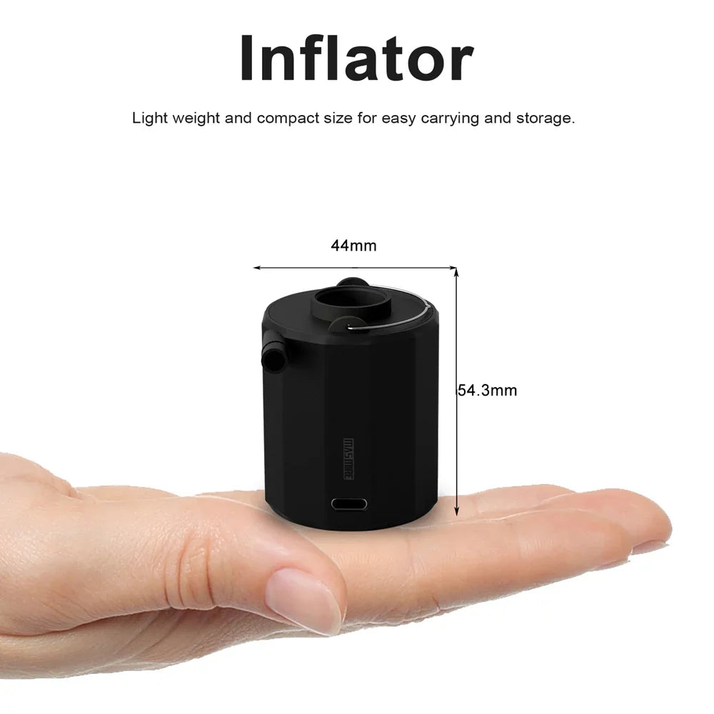 Inflator Cordless Light Htovila Lamp Vacuum Vacuum and Mattress Tent Inflatable Camping Pump Pump Multifunctional Electric Inflator Portable