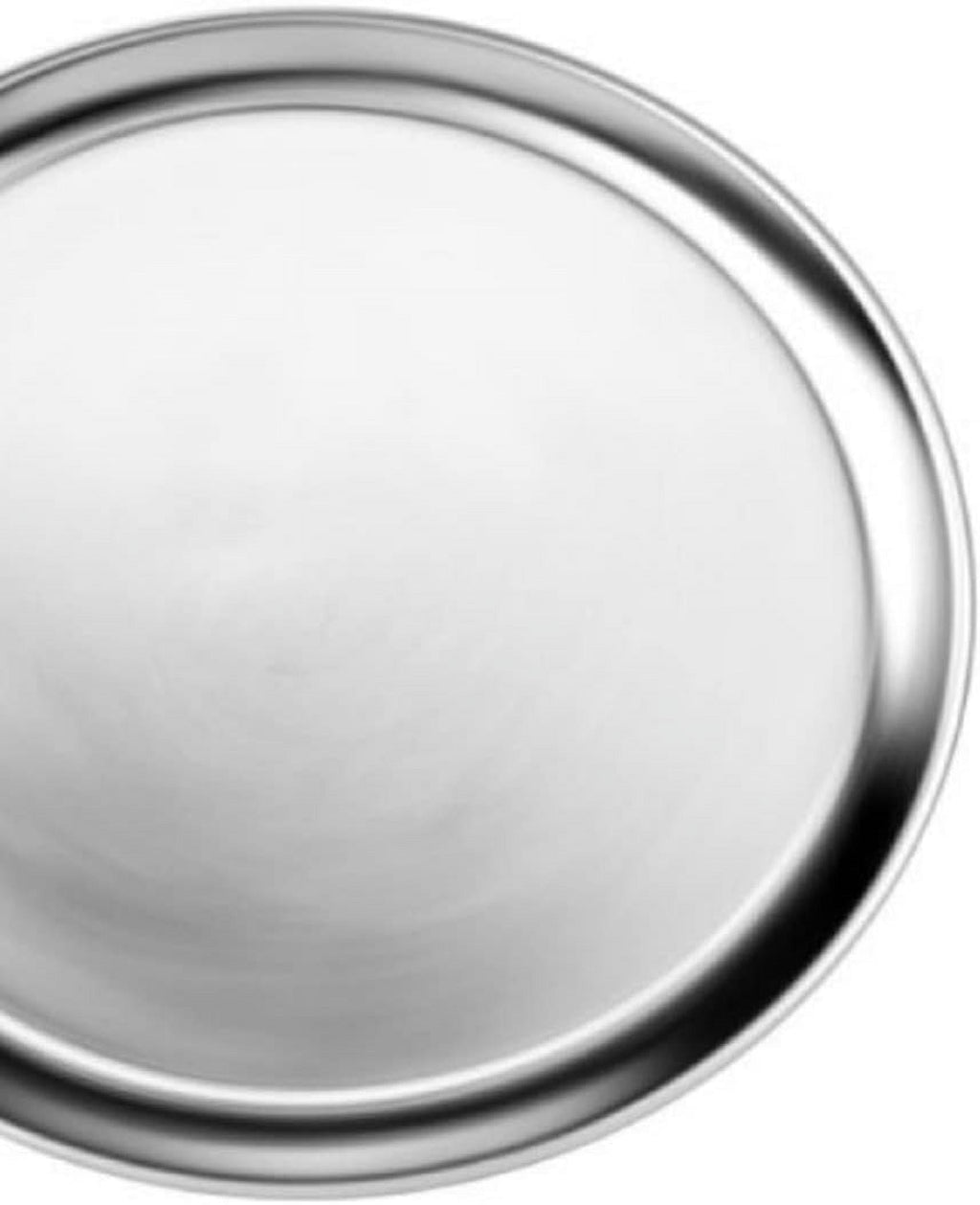 Pan Wide Home for Tray Baking Pizzeria Pizza Set of Aluminum Rim- Bakeware Restaurants Round Tray Tray & 11” 3 Kitchen Pan TrueCraftware- Round Pizza Pizza Tray Baking