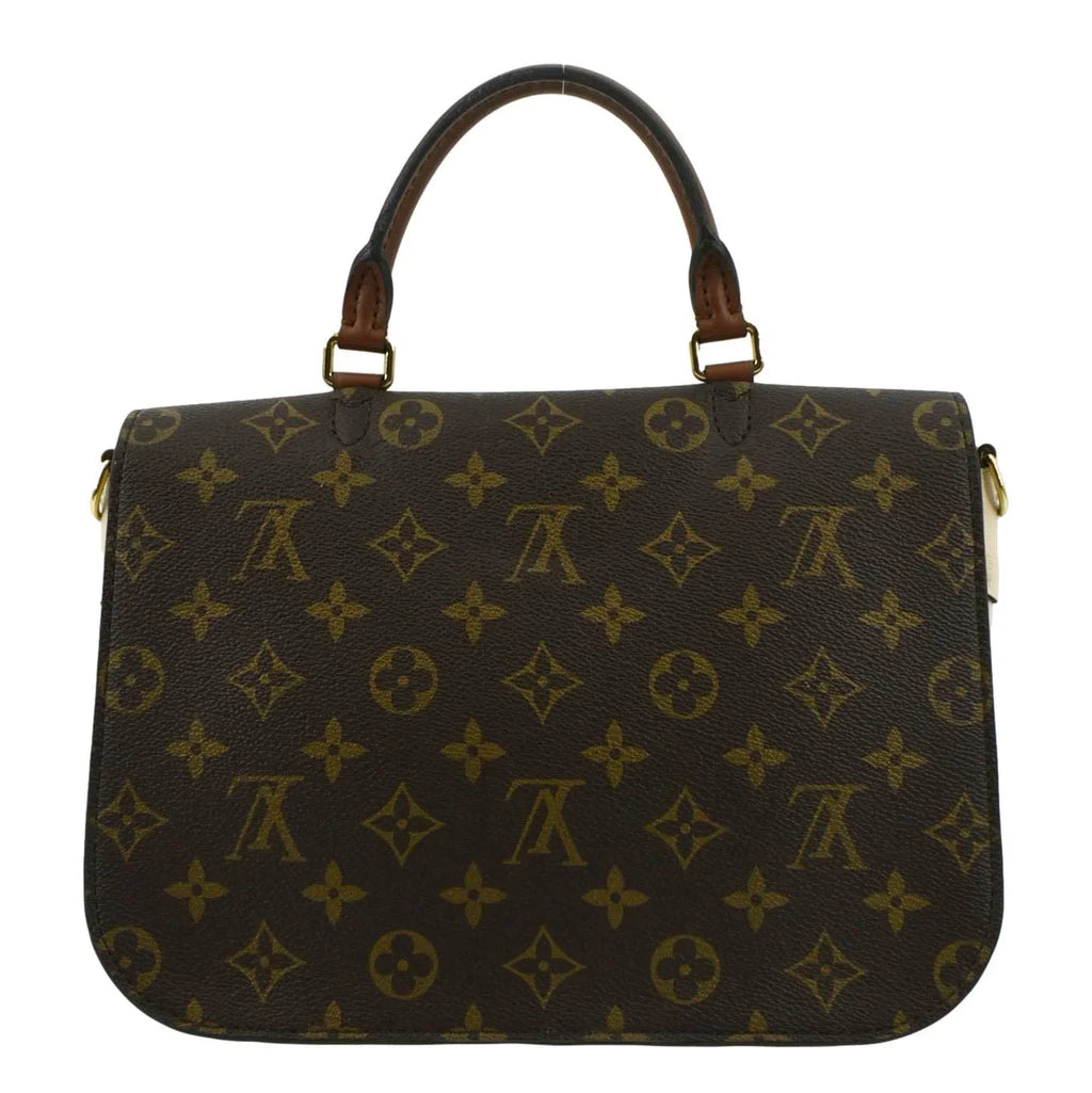 Creme Vaugirard Bag Monogram Shoulder Canvas Pre-owned