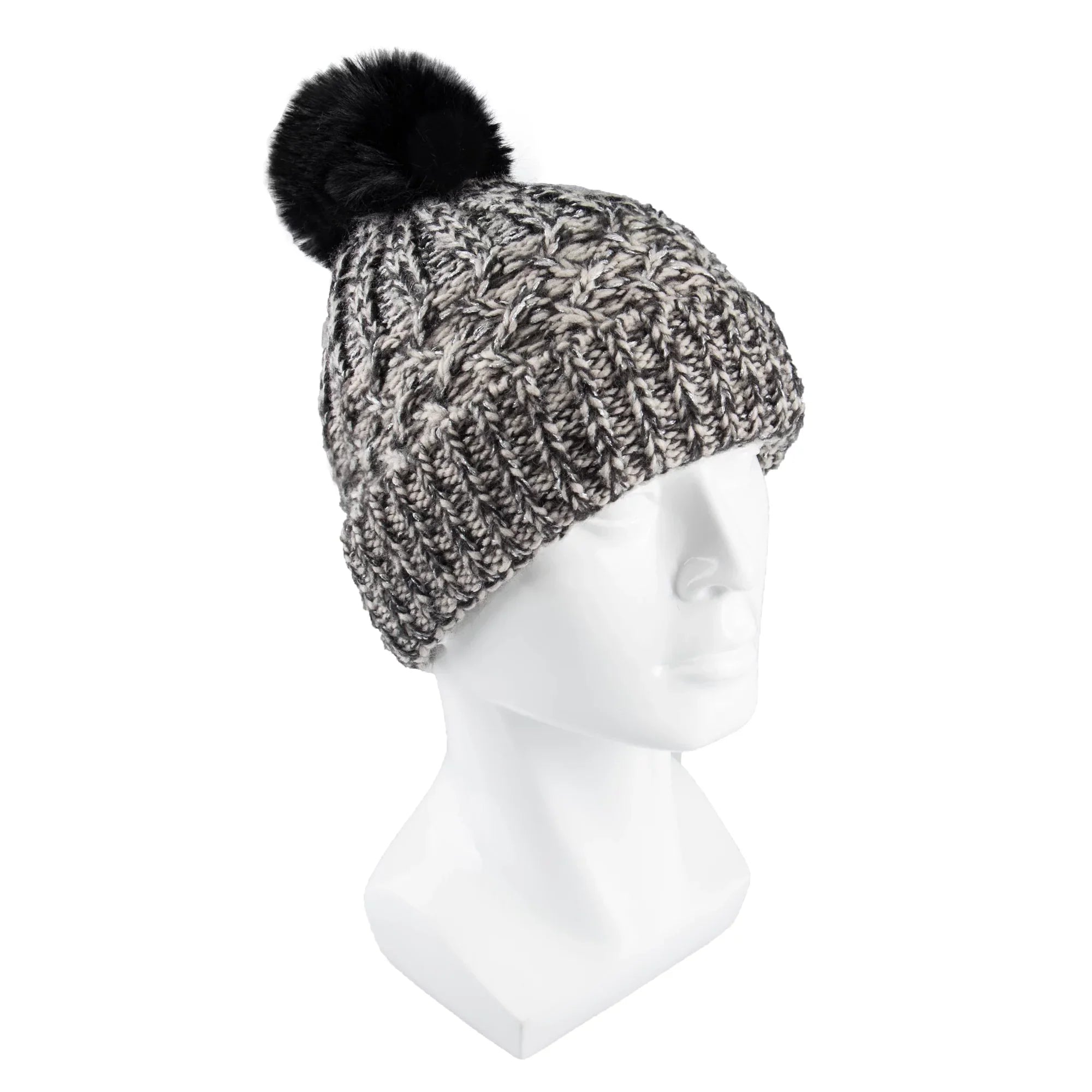 Hat Jessica Yarn Knit Simpson Beanie Women's