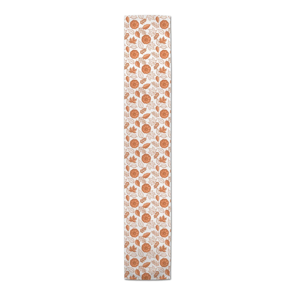 Twill 16x72 Products Runner Fall Table Creative Poly Foliage Orange