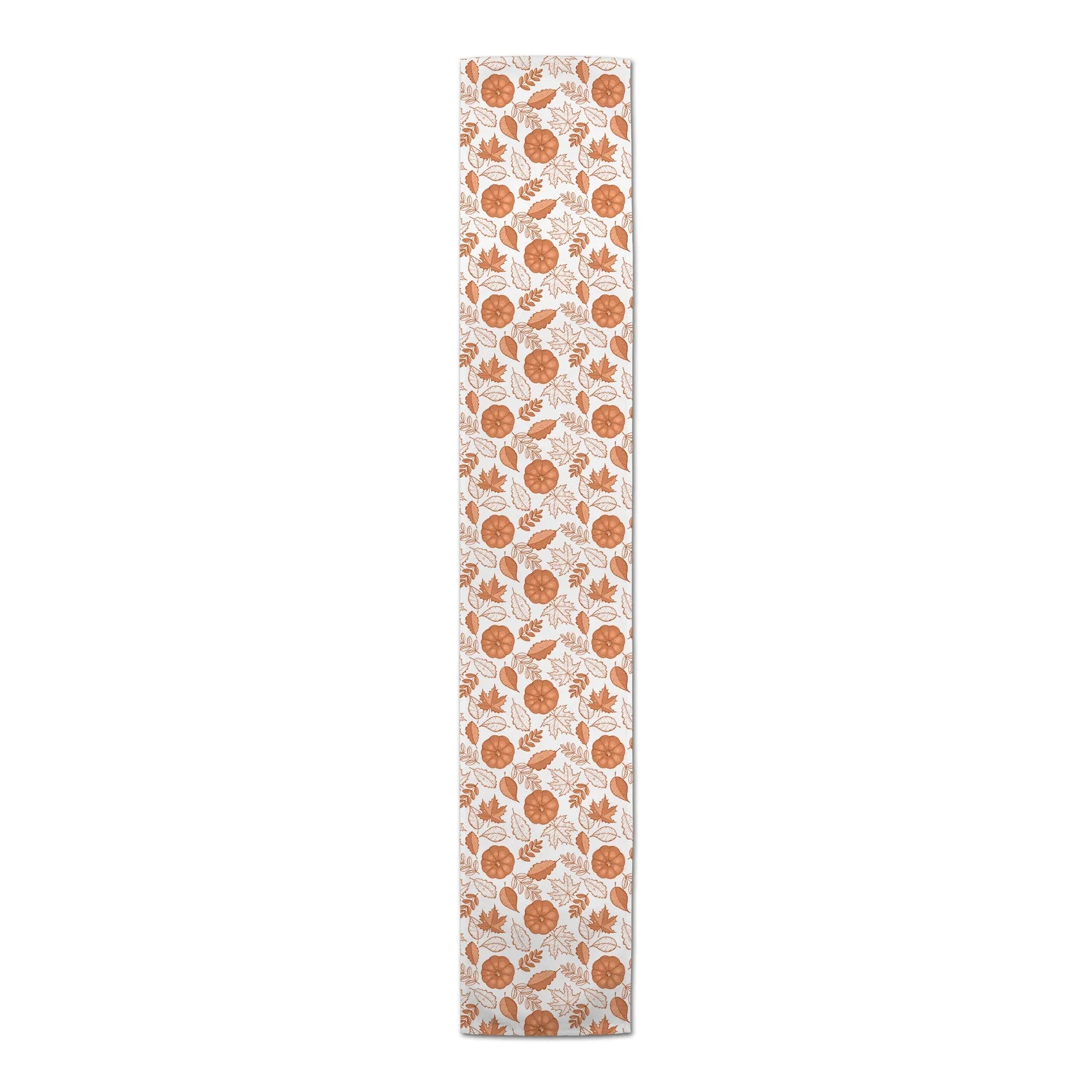 Twill 16x72 Products Runner Fall Table Creative Poly Foliage Orange
