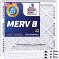 | MERV 4-PACK Furnace | Actual dimension: x Air 39x12.5x1a | Filters Pleated USA | King Filter HVAC .75" 12.5 A/C Filter x MADE 8 IN 39