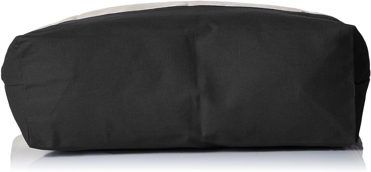 Reusable With Tote Bags Fancy Bags Pocket Zipper Sturdy Canvas Gift Front 12Oz Tote Large