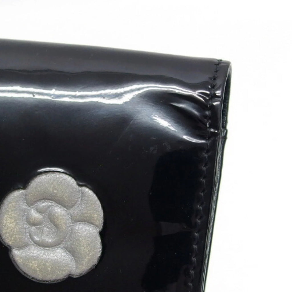 palette camellia makeup (Fair) blue wallet long Pre-Owned bi-fold