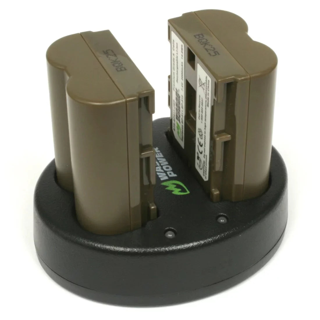 (2-Pack) BP-512, Power BP-511, for Dual Battery BP-511A, Charger Canon BP-514 and Wasabi