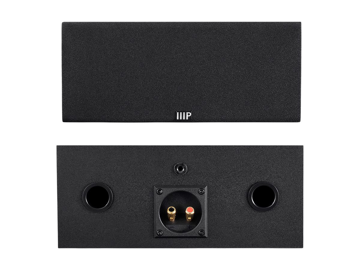 200 Home 5.1.4-Ch. 8 Inch System Immersive Black With Watt Monoprice - Subwoofer Premium Theater
