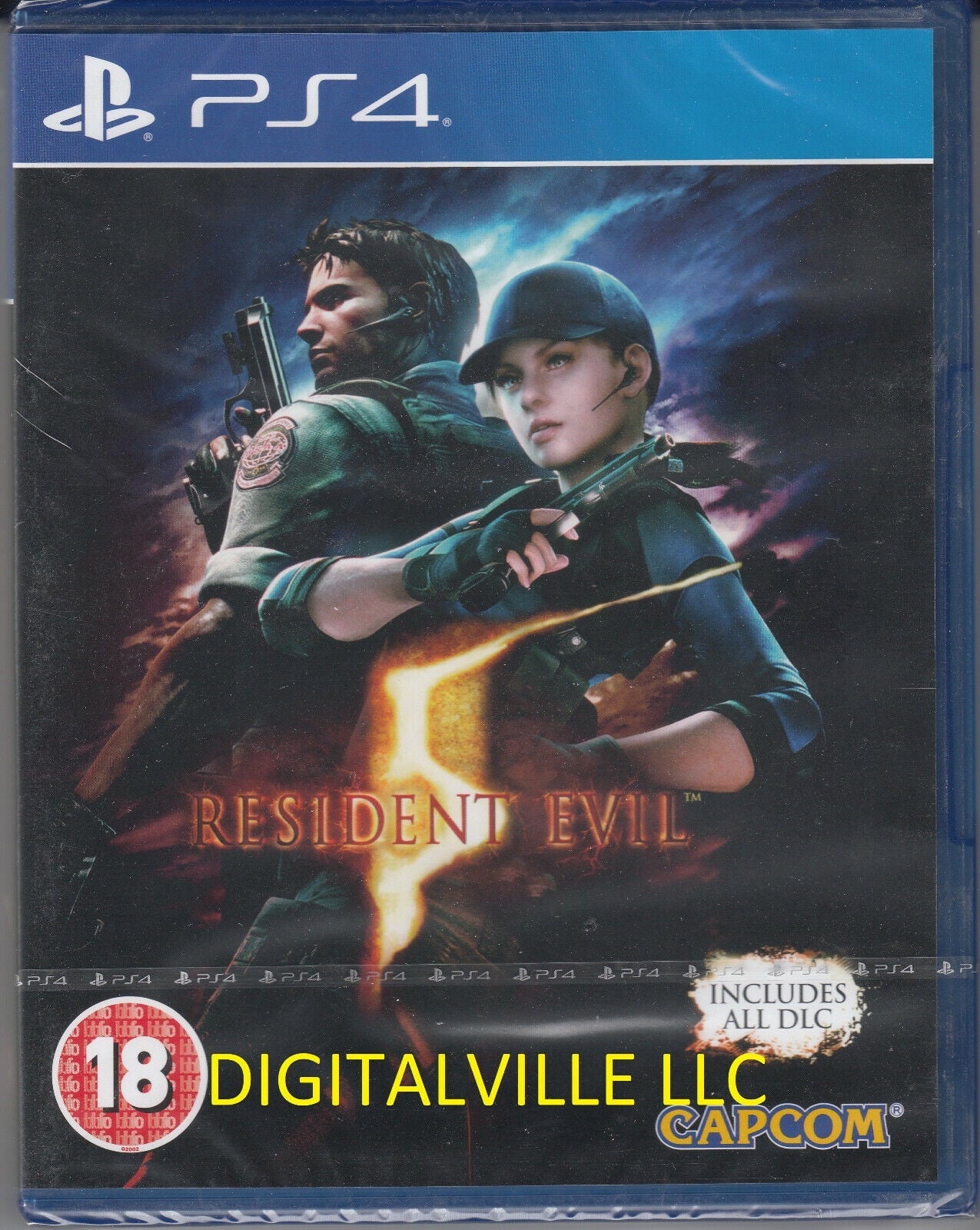 New factory HD Brand Resident Sealed PS4 Evil 5