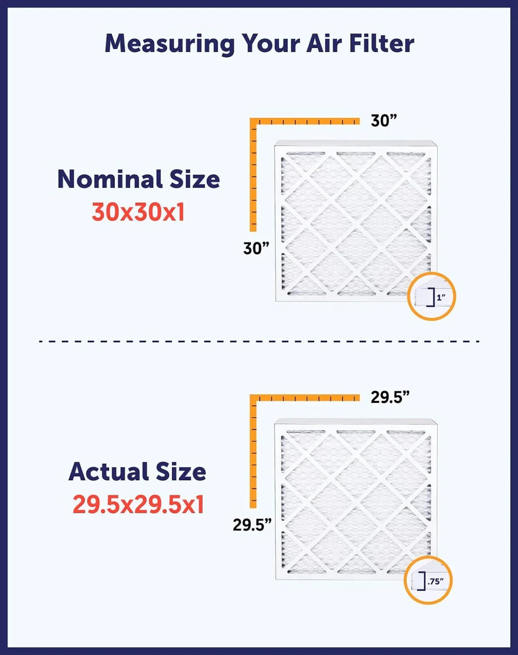 | MERV 4-PACK Furnace | Actual dimension: x Air 39x12.5x1a | Filters Pleated USA | King Filter HVAC .75" 12.5 A/C Filter x MADE 8 IN 39